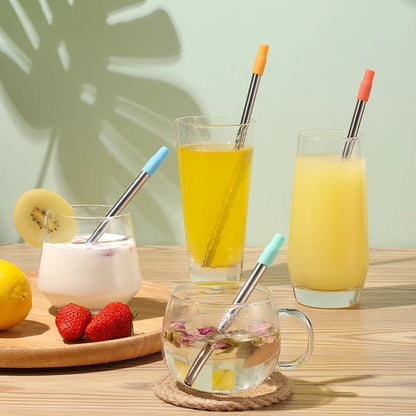 Collapsable Metal Straw
