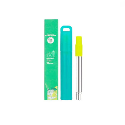 Collapsable Metal Straw
