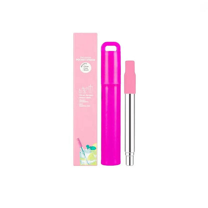 Collapsable Metal Straw